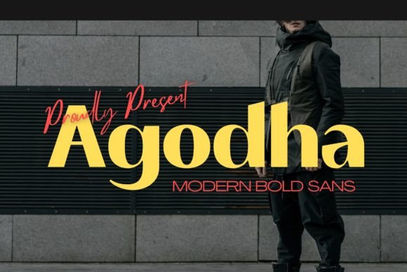 Agodha Typeface for Premium Brand Identity