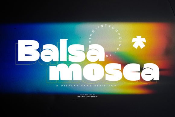 Balsamosca Font for Modern Web Design