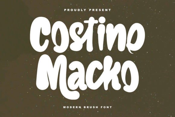 Costino Macko: A Playful Display Font for Web Design