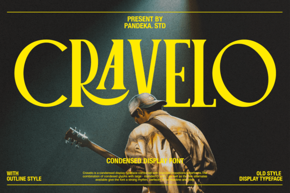 Cravelo: A Vintage Serif Font for Editorial Design