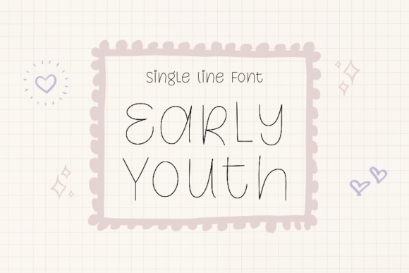 Early Youth Font for Modern Web Design