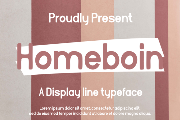 Homeboin Font Review: A Rounded Sans Serif for Branding