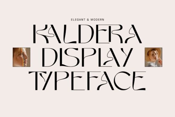 Kaldera Font for Modern Business Branding