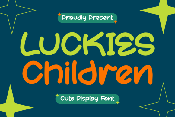 Luckies Children Font Review for Branding