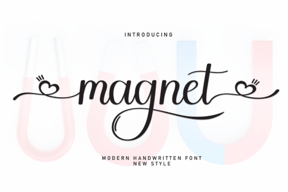 Magnet: A Sweet Handwritten Font for Editorial Design