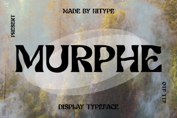 Murphe: An Elegant Display Typeface for Editorial Design