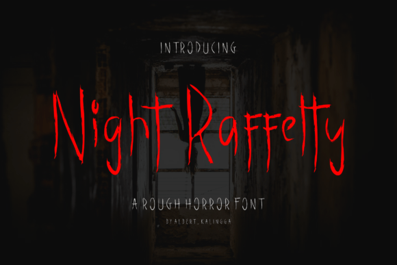 Night Raffelty: A Whimsical Script Font Review