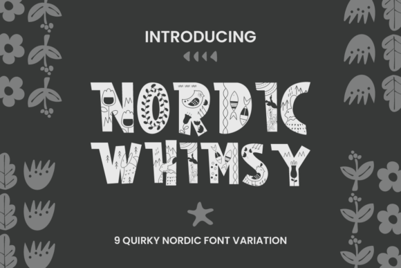Nordic Whimsy Font for Playful Campaign Design