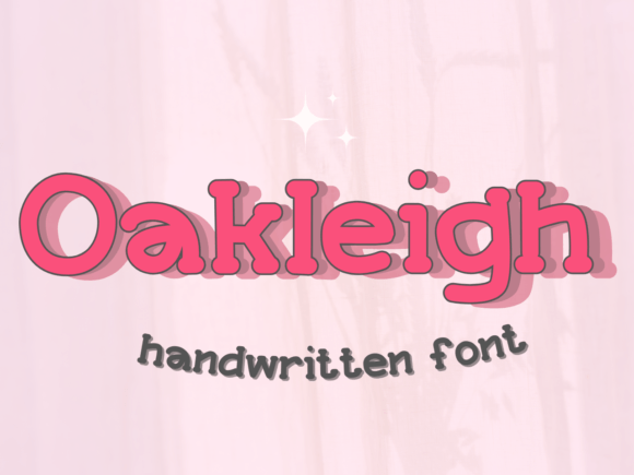 Oakleigh: A Script Handwritten Font for Distinctive Branding