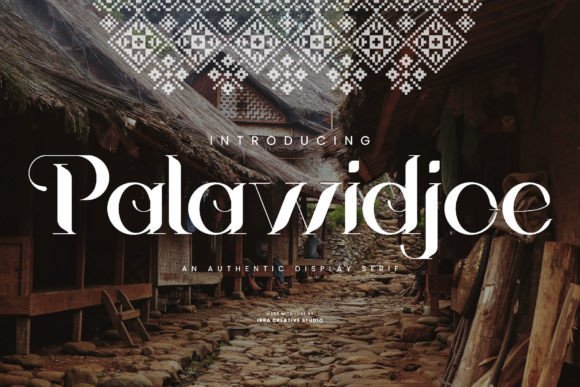 Palawidjoe Display Serif Font for Web Design