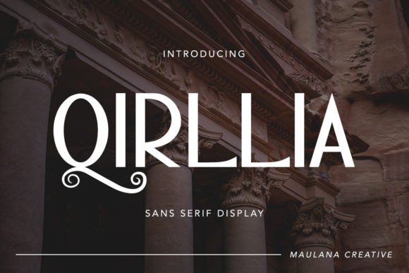 Qirllia Font Review: Bold Sans Serif for Designers