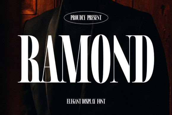 Ramond Font: Bold 90s Display Typography