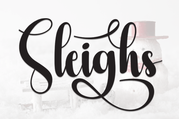 Sleighs: A Friendly Handwritten Font for Web Design