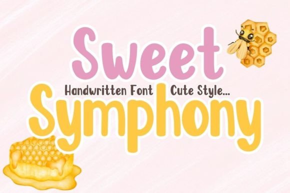Sweet Symphony Font for Handmade Brands