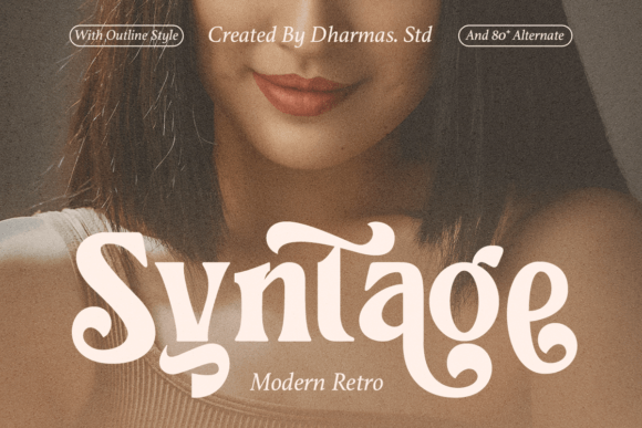 Syntage Typeface for Elegant Editorial Design