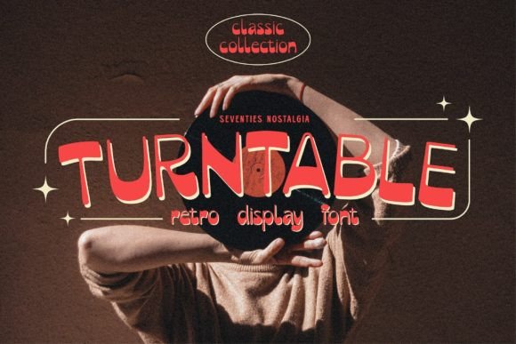 Turntable Font for Bold Web Headlines