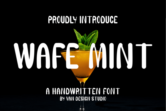 Wafe Mint: The Perfect Script Handwritten Font for Crafters